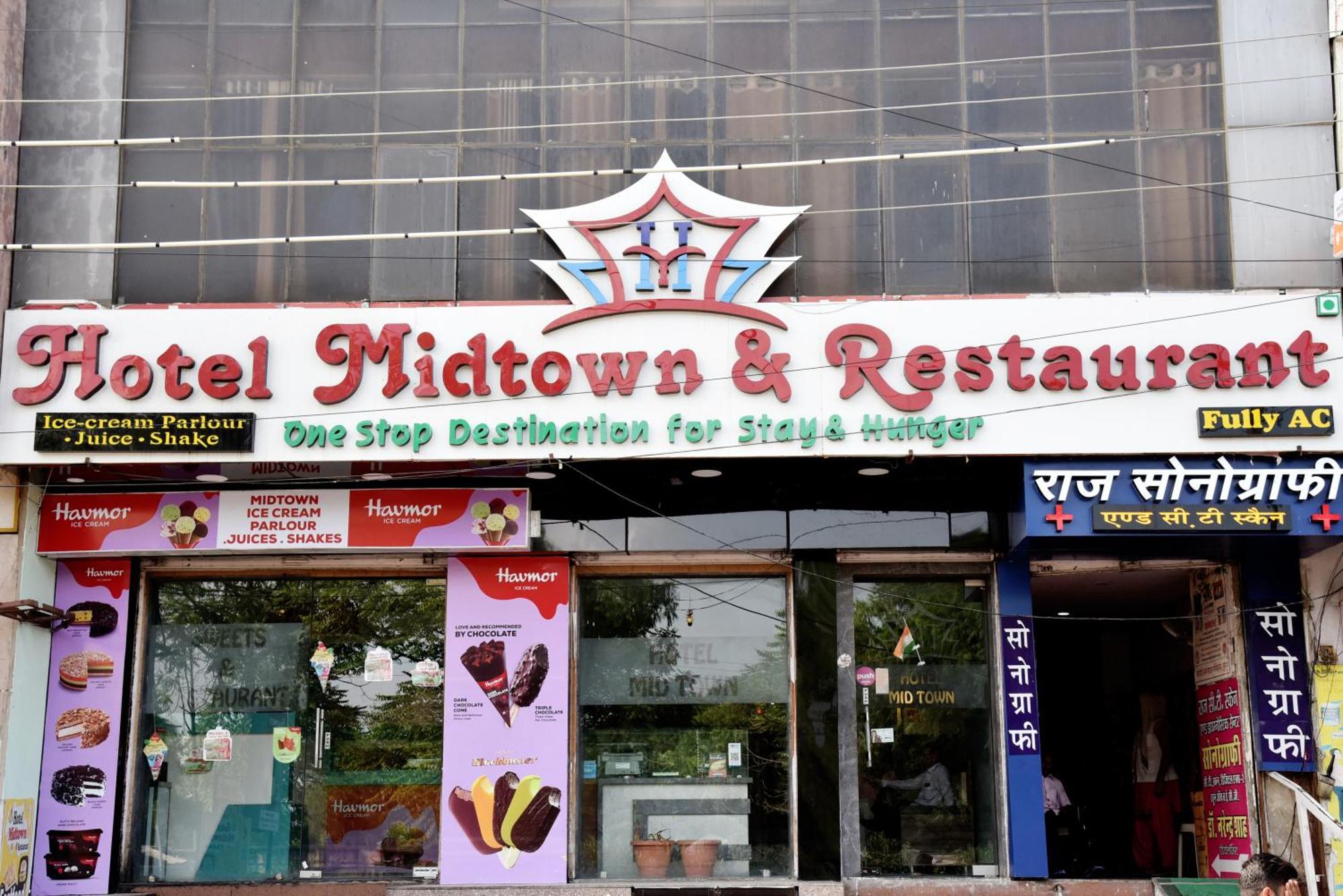 Hotel Midtown & Restaurant Jhunjhunu Exteriér fotografie